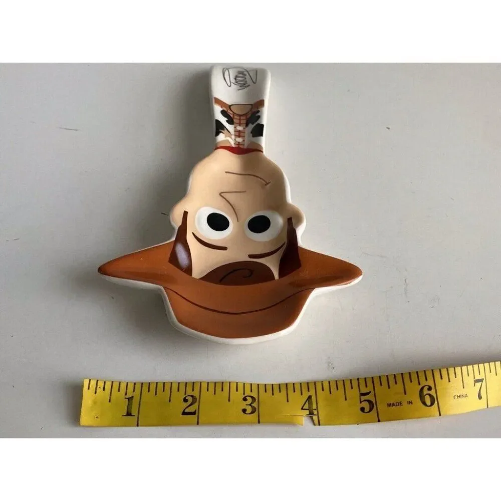 Disney‎ Woody Toy Story Figural Ceramic Spoon Rest NEW